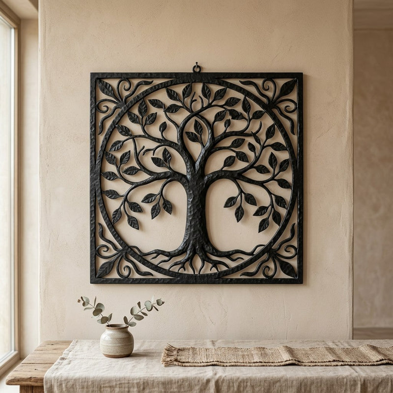 Iron Tree of Life Wall Panel — main view